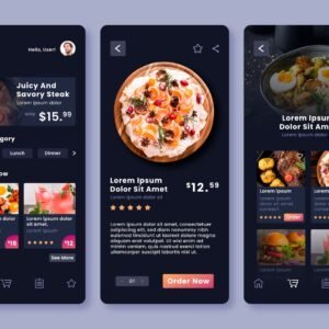 Mobile App Design (Web App version)