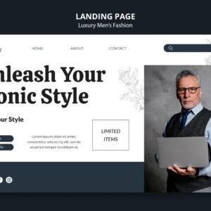 Portfolio / Personal Website UI (up to 5 pages)